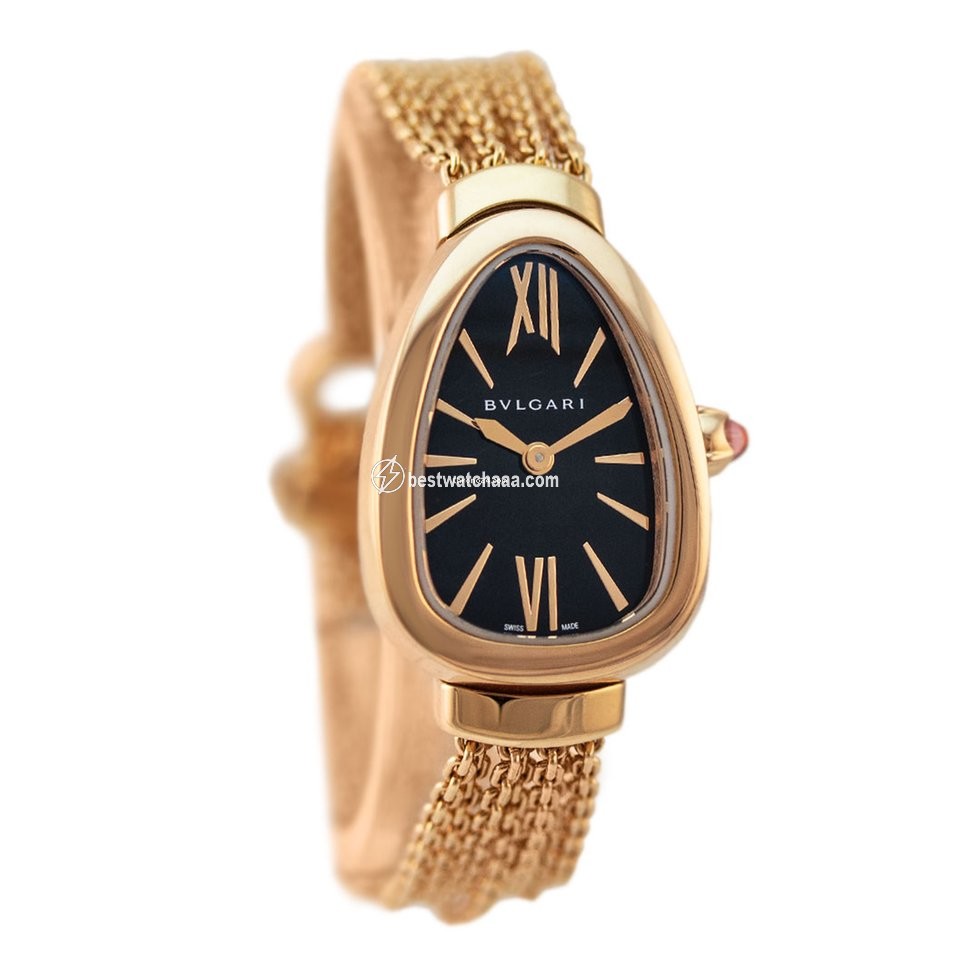IMG_9086 Bulgari Serpenti Womens watch Quartz Rose gold 102728 SPP27BGG 3