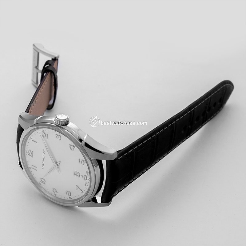 IMG_9086 Hamilton Jazzmaster Thinline Mens watch Unisex Quartz Steel H38511553 3