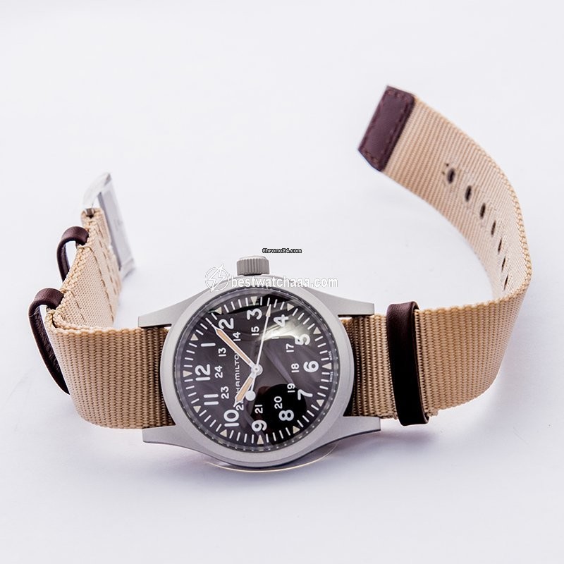 IMG_9086 Hamilton Khaki Field Mens watch Unisex Manual winding Steel H69429901 3
