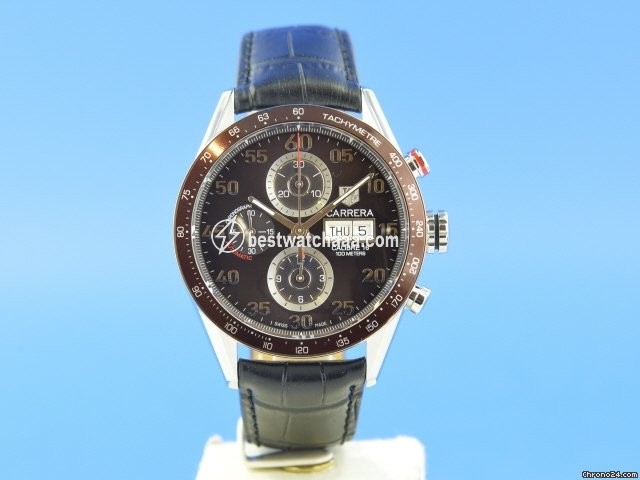 IMG_9086 TAG Heuer Carrera Calibre 16 Automatic Steel CV2A12.BA0796 3