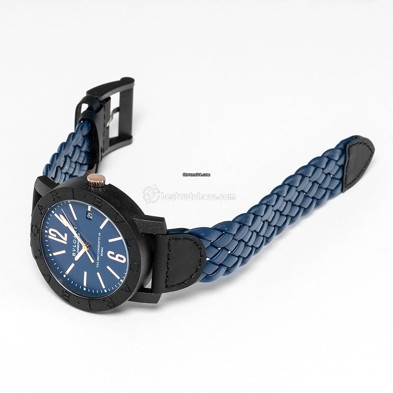 IMG_9086 Bulgari Mens watch Unisex Automatic Carbon 102634 3