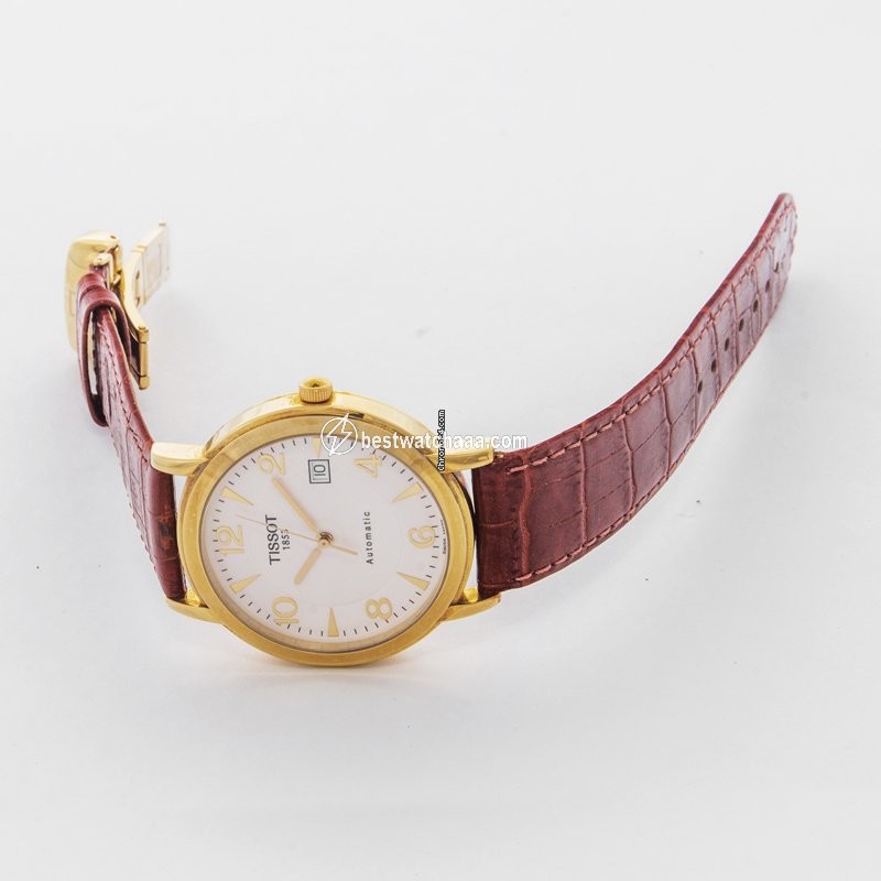 IMG_9086 Tissot Mens watch Unisex Automatic Yellow gold T71.3.462.34 3