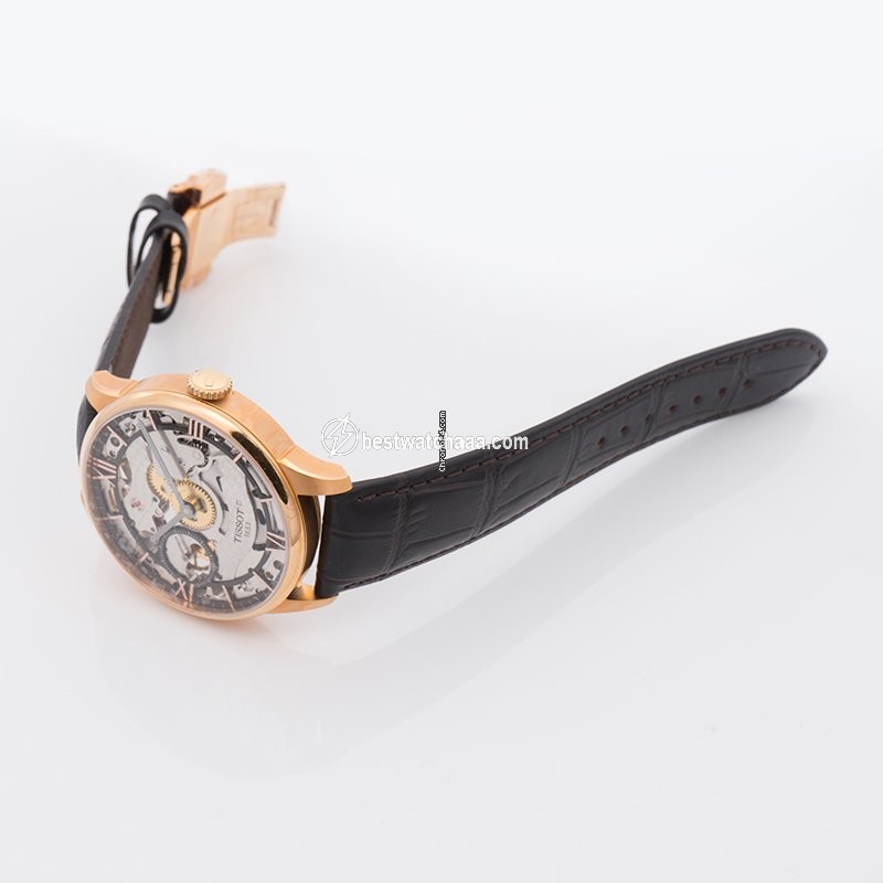 IMG_9086 Tissot Chemin de Tourelles Mens watch Unisex Manual winding Steel T099.405.36.418.00 3