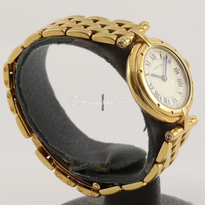 IMG_9086 Cartier Panthere Womens watch Quartz Yellow gold 8057921 3