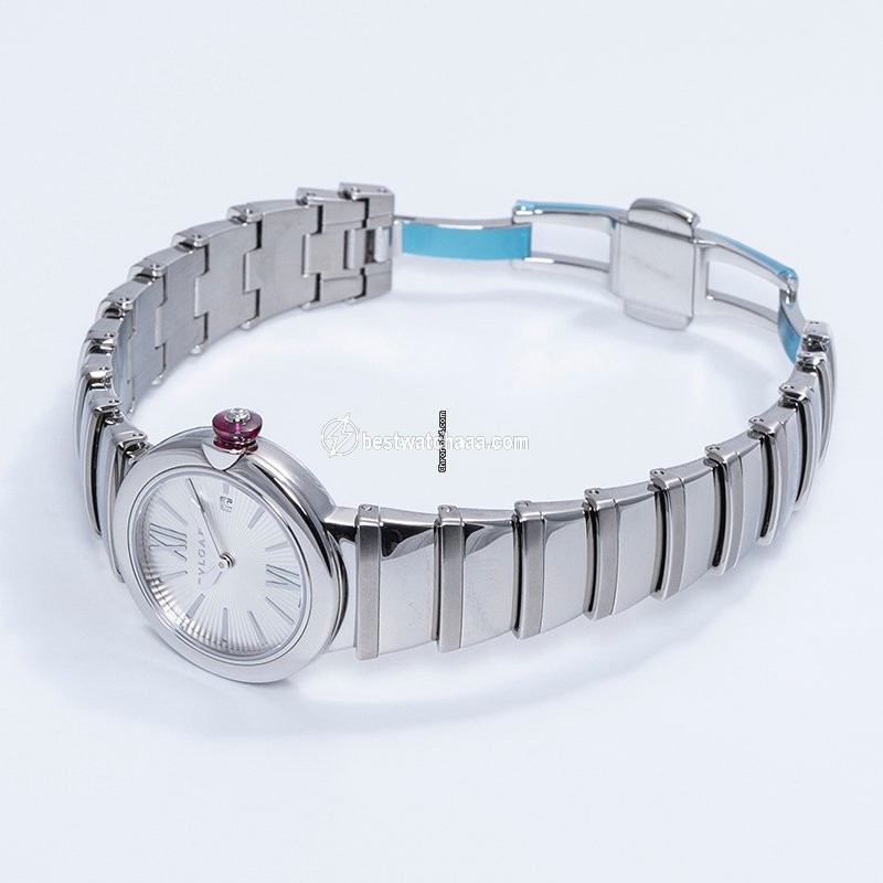 IMG_9086 Bulgari Lucea Womens watch Quartz Steel 102195 3