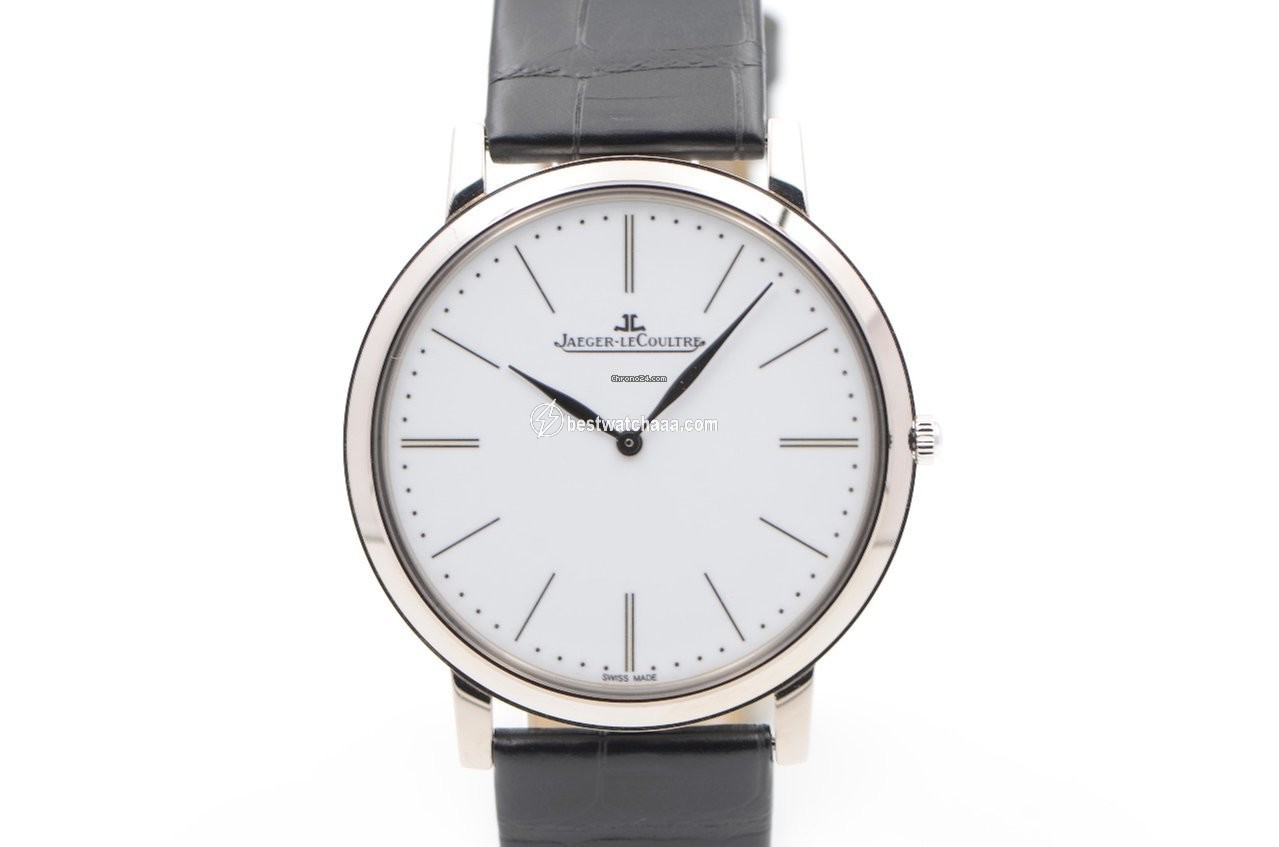 IMG_9086 Jaeger-LeCoultre Master Ultra Thin Mens watch Unisex Manual winding White gold Q12935E1 3