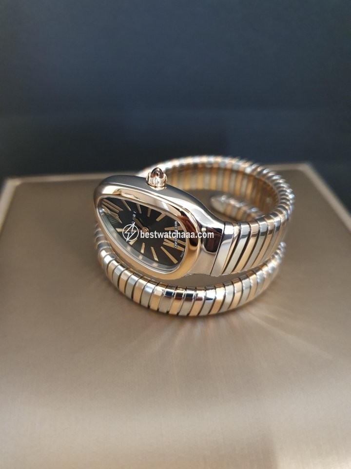 IMG_9086 Bulgari Serpenti Womens watch Quartz Gold Steel SP35BSPG.1T- 102123 3