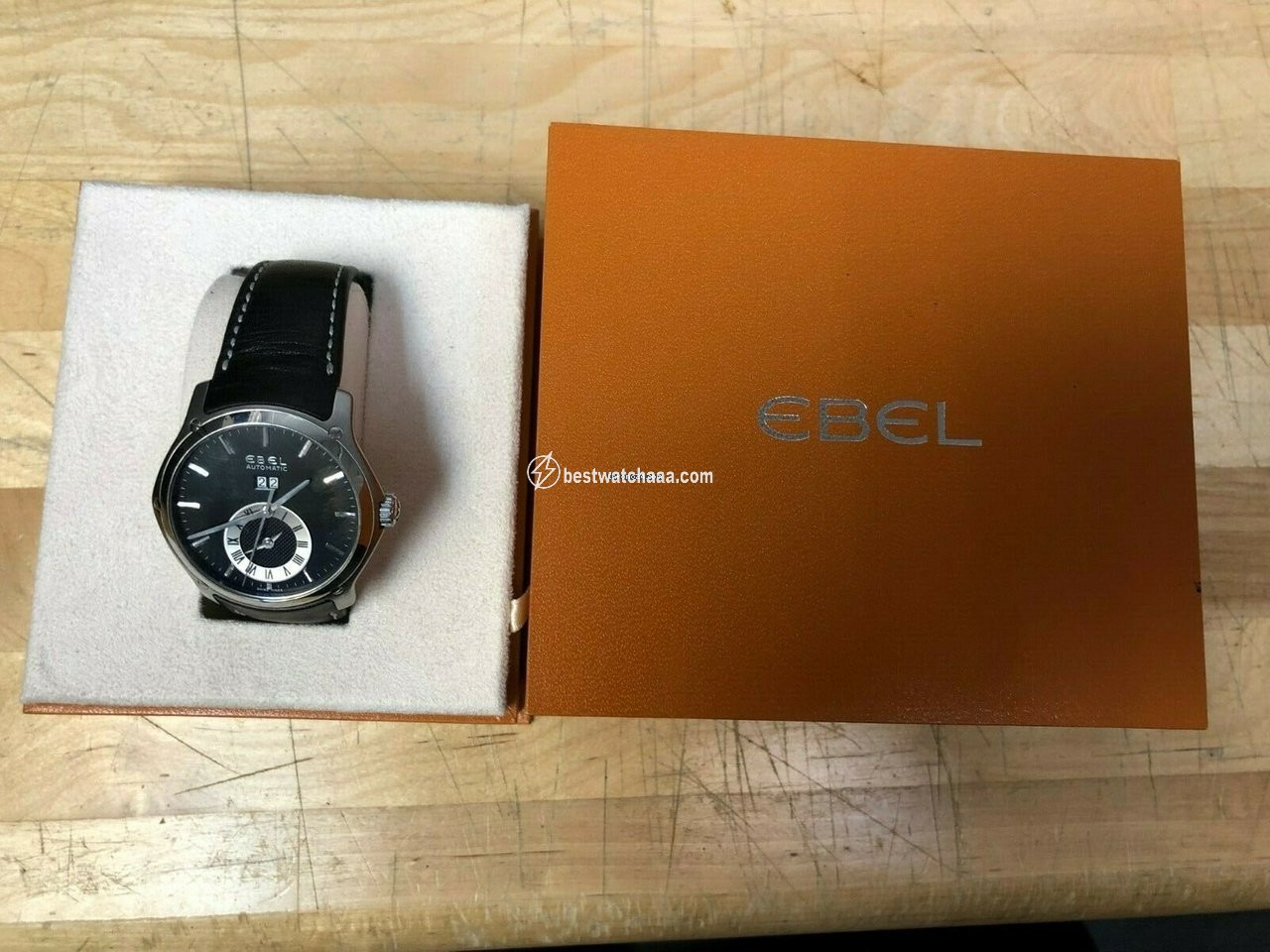 IMG_9081 Ebel Classic Hexagon Mens watch Unisex Automatic Steel E9301F61 Replica 4