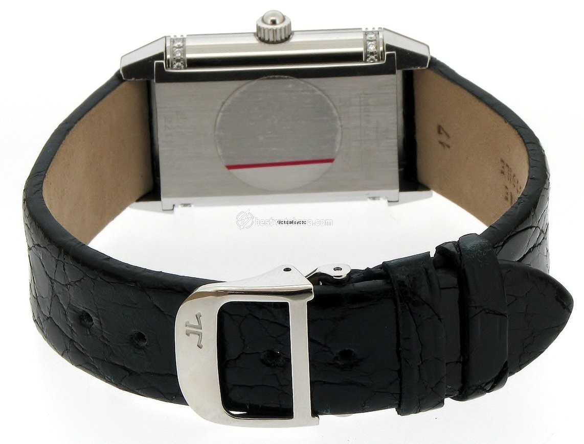 IMG_9081 Jaeger-LeCoultre Reverso Womens watch Manual winding Steel 256.8.75 Replica 4