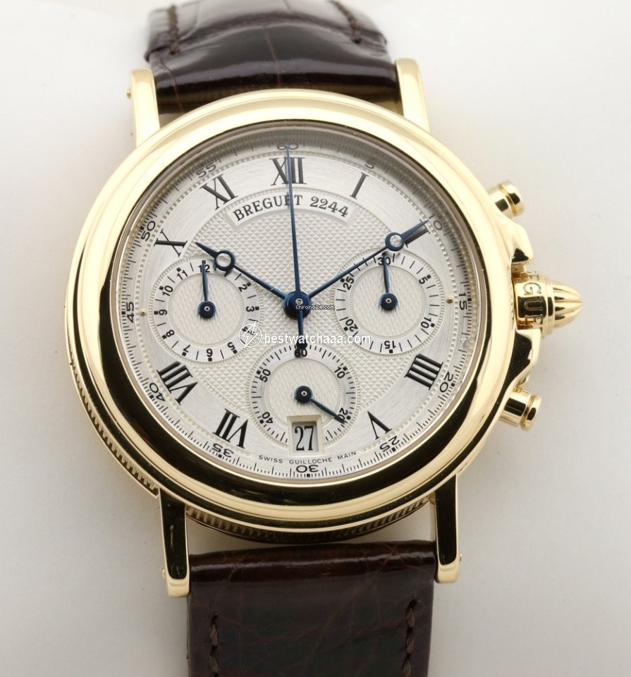 IMG_9081 Breguet Marine Mens watch Unisex Automatic Yellow gold 3460 Replica 4