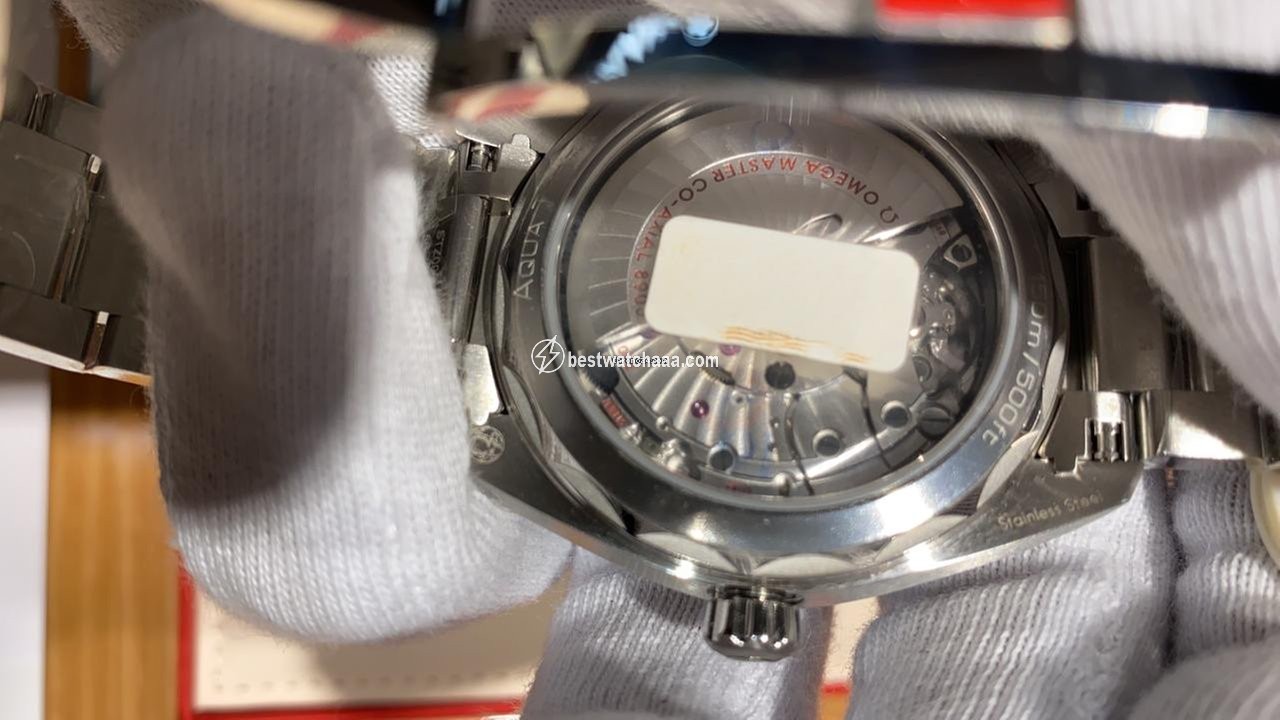 IMG_9081 Omega Seamaster Aqua Terra Mens watch Unisex Automatic Steel 220.10.41.21.03.001 Replica 4