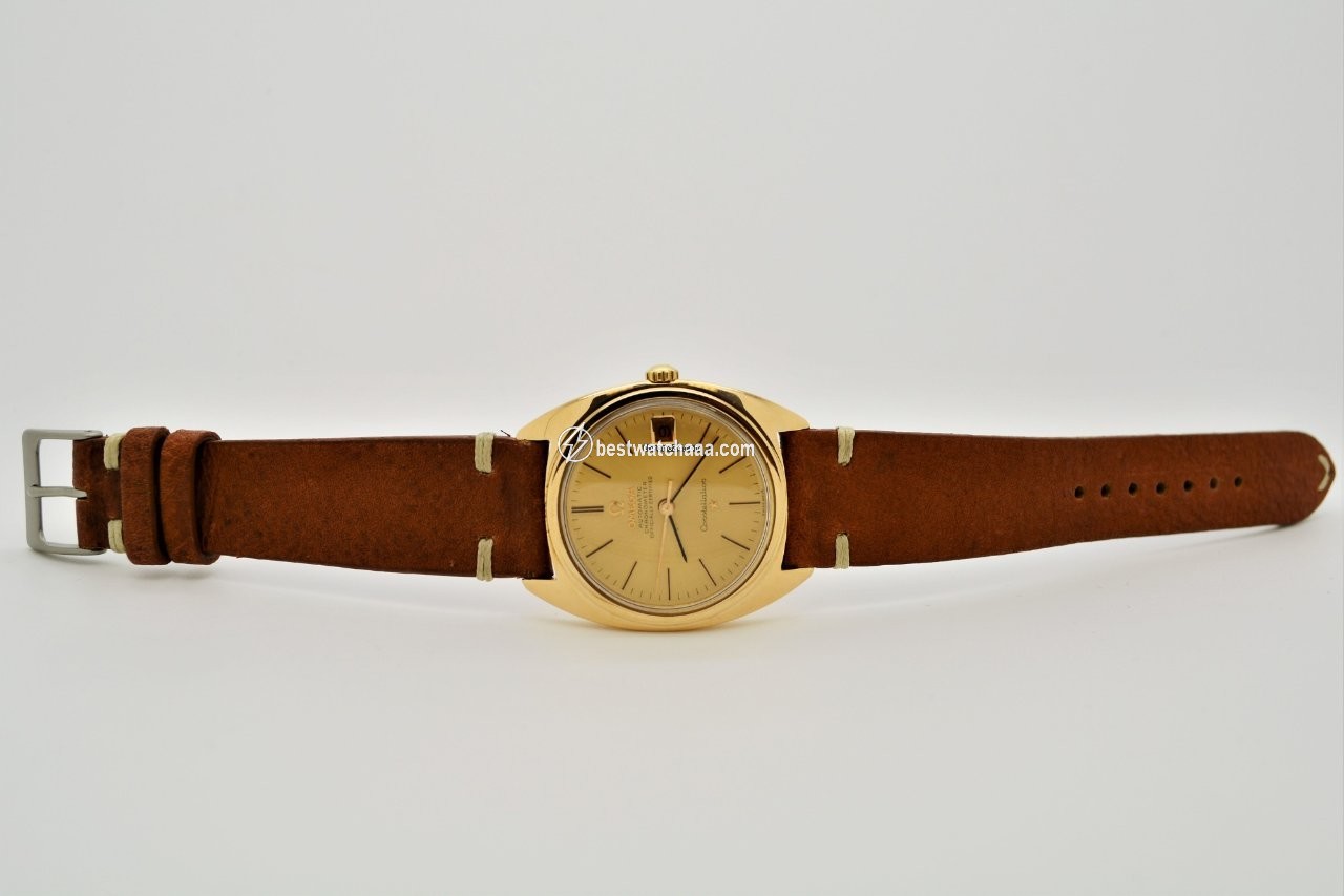 IMG_9081 Omega Constellation Mens watch Unisex Automatic Rose gold 168.009 168017 Replica 4