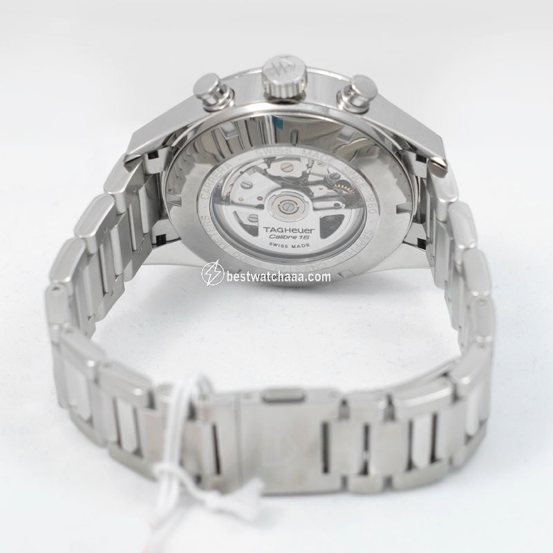 IMG_9081 TAG Heuer Carrera Calibre 16 Mens watch Unisex Automatic Steel CV2A1AC.BA0738 Replica 4