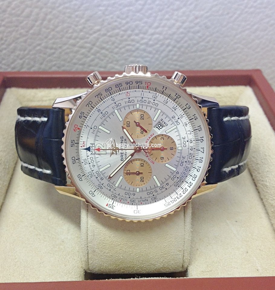 IMG_9081 Breitling Navitimer Mens watch Unisex Automatic Rose gold The text is too long to be displayed. (Options -> Query settings -> TEXT -> 60000) Replica 4