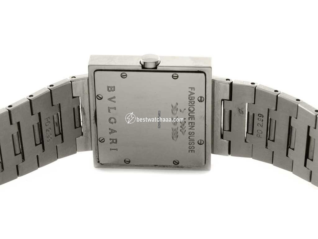 IMG_9081 Bulgari Quadrato Quartz Steel SQ-29-SLD Replica 4