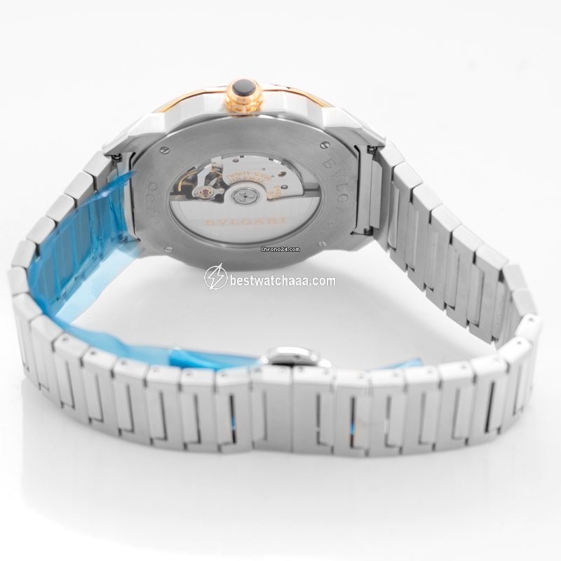 IMG_9081 Bulgari Octo Mens watch Unisex Automatic Rose gold 103083 Replica 4