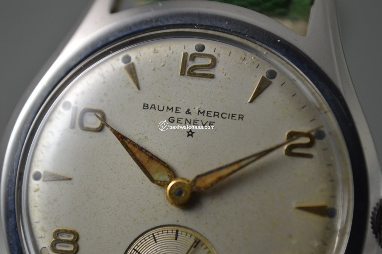 IMG_9081 Baume & Mercier Mens watch Unisex Manual winding Steel 1116 Replica 4
