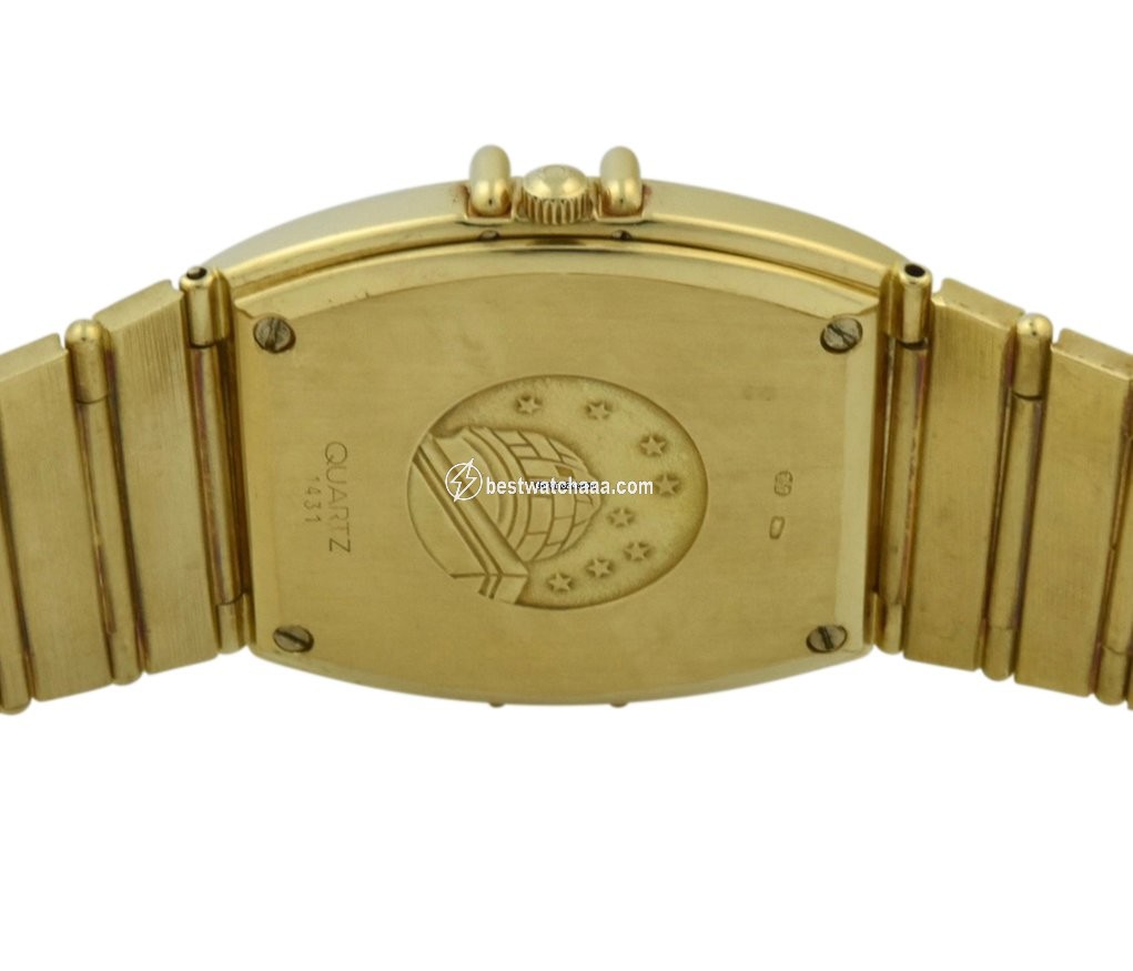 IMG_9081 Omega Constellation Quartz Mens watch Unisex Quartz Yellow gold 498.0019 Replica 4