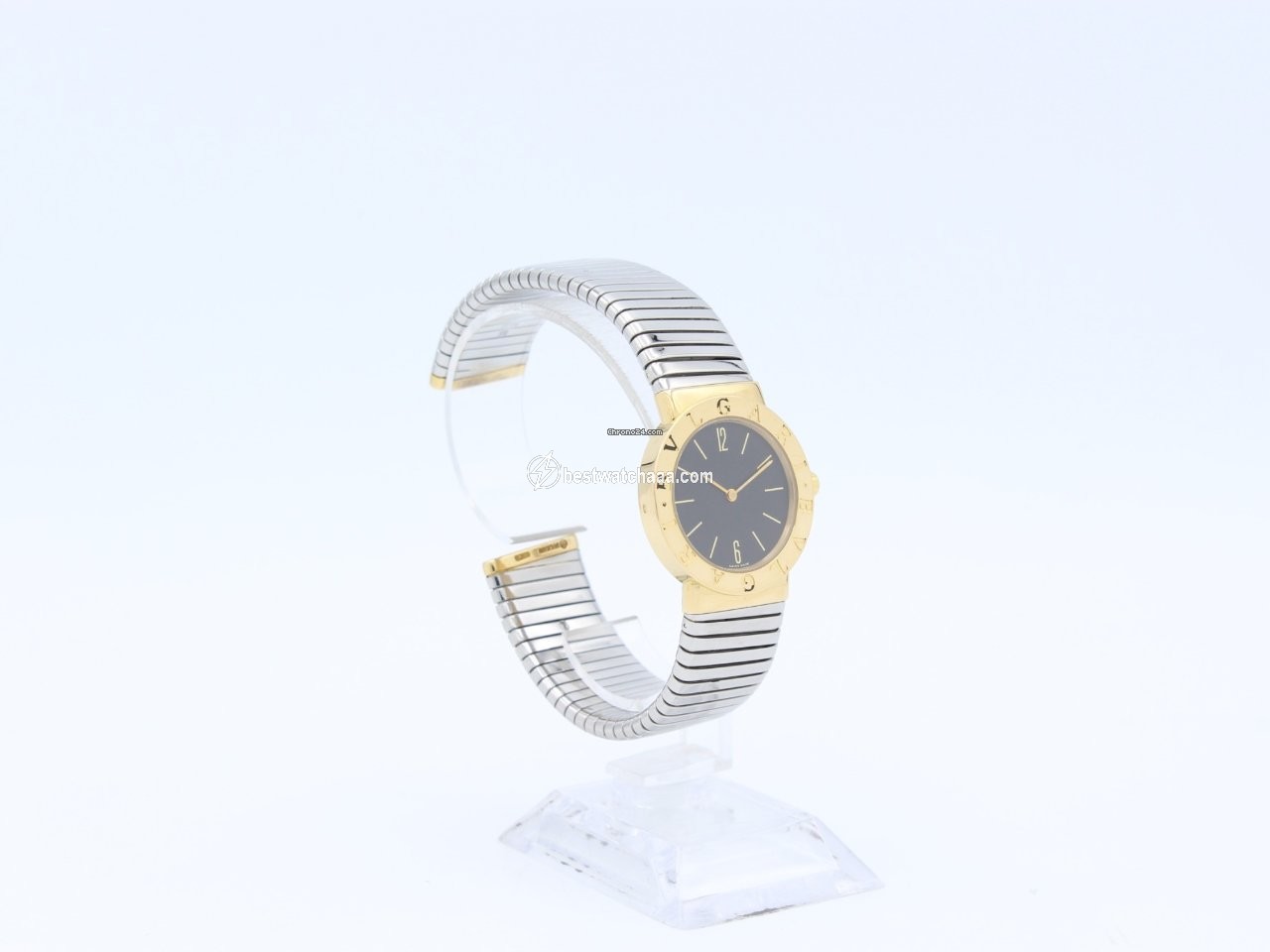 IMG_9081 Bulgari Bulgari Womens watch Quartz Yellow gold BB 30 2T Replica 4