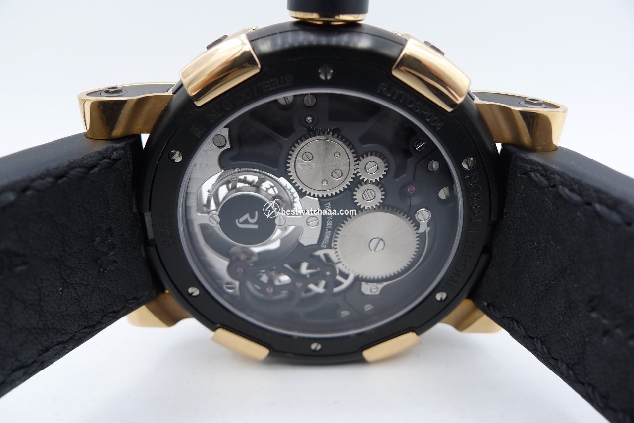 IMG_9081 Romain Jerome Titanic-DNA Manual winding Red gold RJTTOSP00402 Replica 4