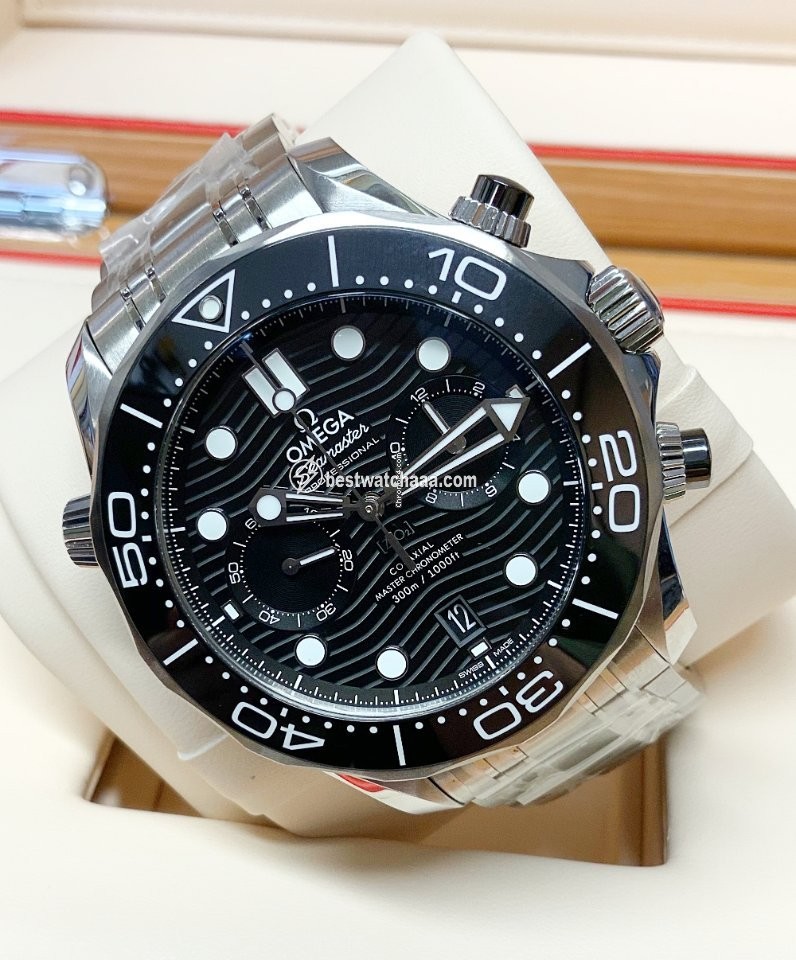 IMG_9081 Omega Seamaster Diver 300 M Mens watch Unisex Automatic Steel 210.30.44.51.01.001 Replica 4