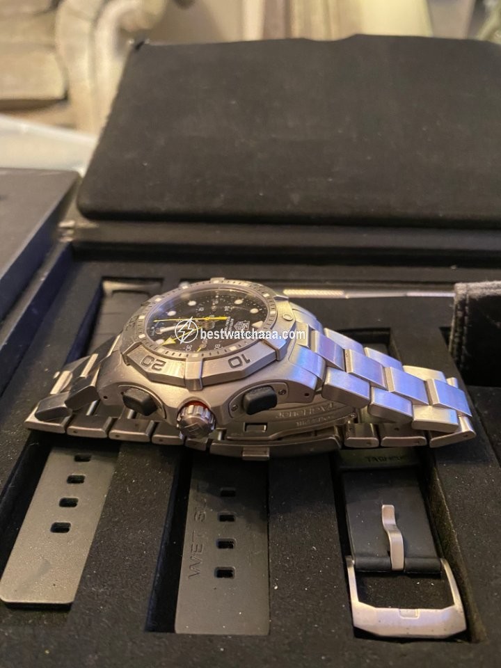 IMG_9081 TAG Heuer Aquagraph Mens watch Unisex Automatic Steel CN211A Replica 4