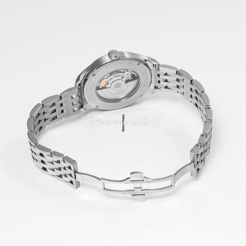 IMG_9081 Baume & Mercier Clifton Mens watch Unisex Automatic Steel M0A10100 Replica 4