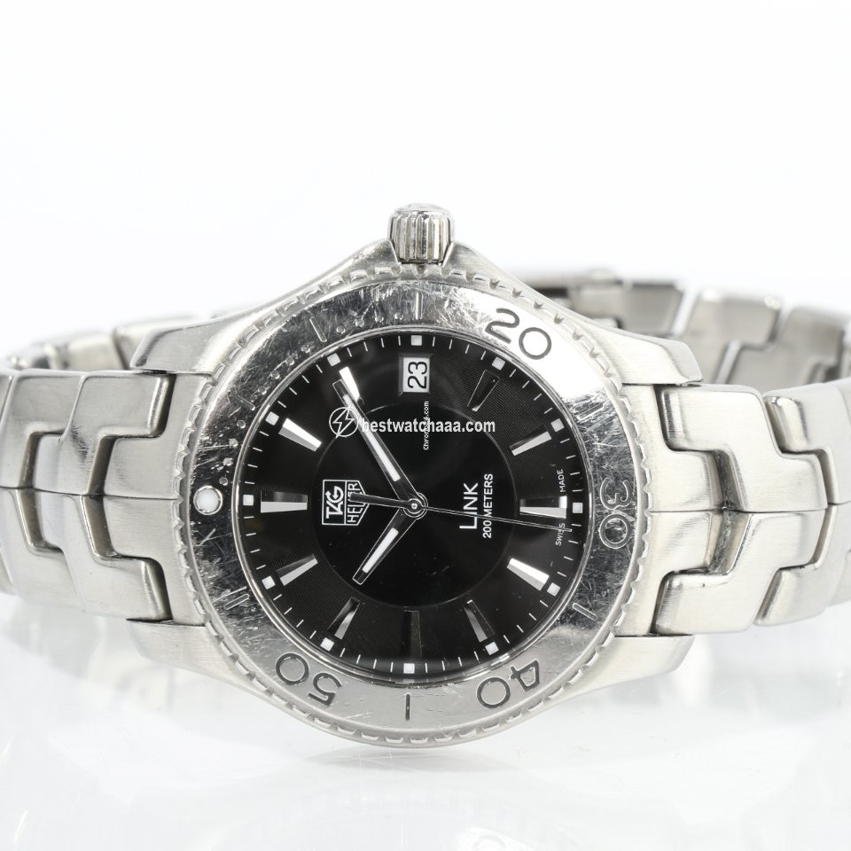 IMG_9081 TAG Heuer Link Quartz Mens watch Unisex Quartz Steel WJ1110.BA0570 Replica 4