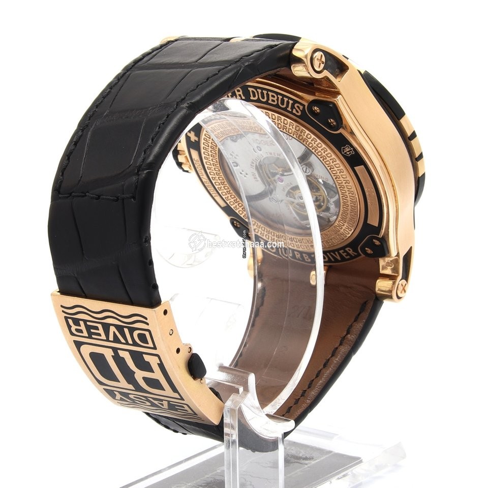 IMG_9081 Roger Dubuis Easy Diver Manual winding Rose gold SED48 05 C5.N CPG9.12 Replica 4