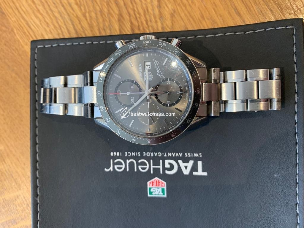 IMG_9081 TAG Heuer Carrera Calibre 16 Mens watch Unisex Automatic Steel CV201C.FT6007 Replica 4