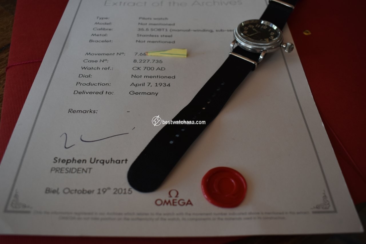 IMG_9081 Omega Mens watch Unisex Manual winding Silver CK700 Caliber 35.1 S-T1 manual wind Replica 4