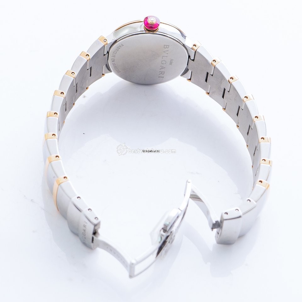 IMG_9081 Bulgari Lucea Womens watch Quartz Steel 102691 Replica 4