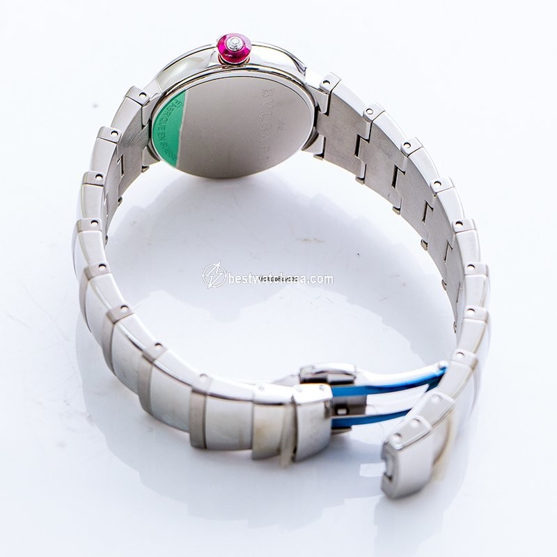 IMG_9081 Bulgari Lucea Womens watch Quartz Steel 102690 Replica 4