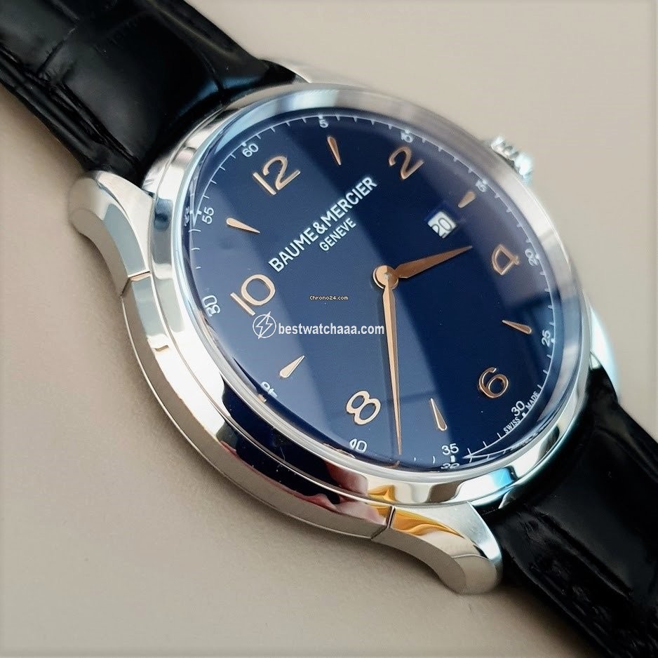 IMG_9081 Baume & Mercier Clifton Mens watch Unisex Quartz Steel 10420 Replica 4