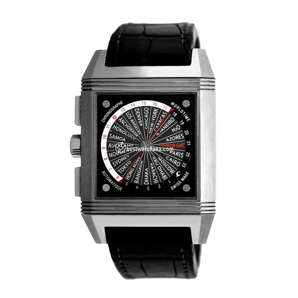 IMG_9081 Jaeger-LeCoultre Reverso Squadra World Chronograph Mens watch Unisex Automatic Titanium 231.T.50 Replica 4