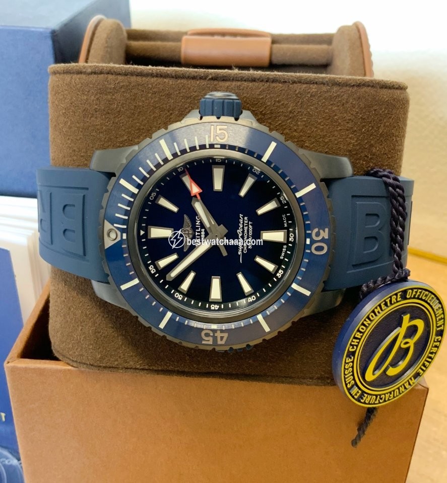 IMG_9081 Breitling Superocean Mens watch Unisex Automatic Titanium V17369161C1S1 Replica 4