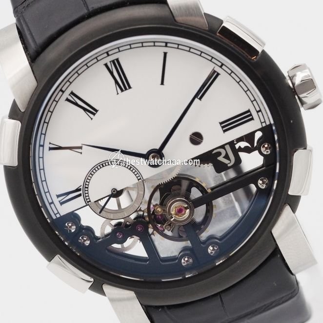 IMG_9081 Romain Jerome Moon-DNA Mens watch Unisex Manual winding Steel RJ.M.AU.025.05 Replica 4