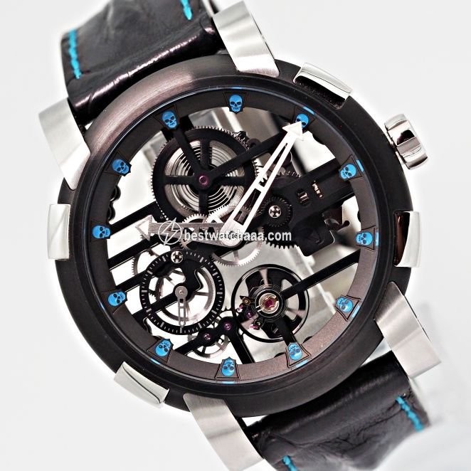 IMG_9081 Romain Jerome Moon-DNA Mens watch Unisex Manual winding Steel RJ.M.AU.030.05 Replica 4