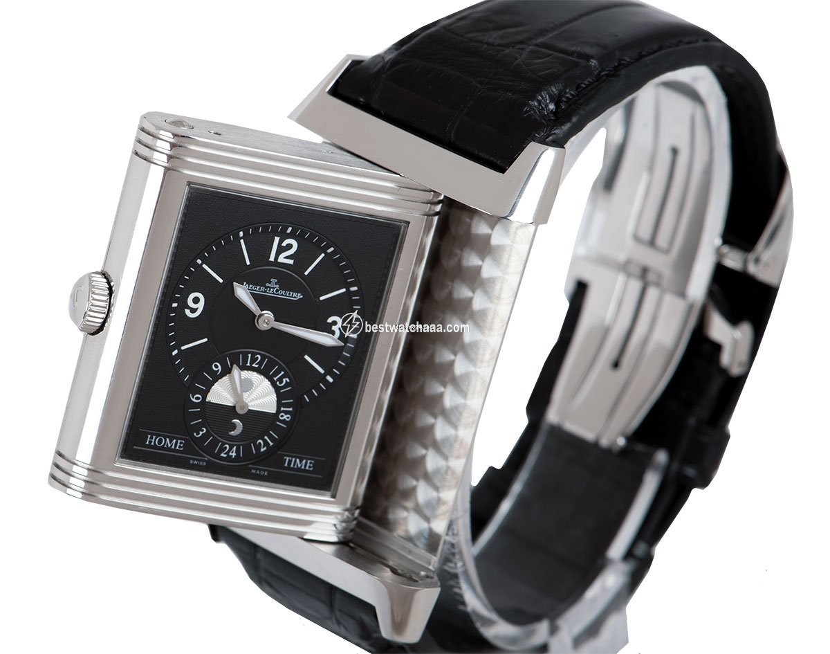 IMG_9081 Jaeger-LeCoultre Grande Reverso Mens watch Unisex Manual winding Steel Jaeger Le-Coultre Reverso 274.8.85 Replica 4