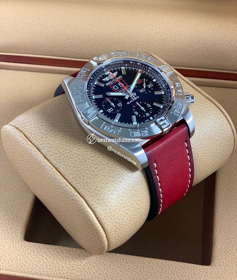 IMG_9081 Breitling Blackbird Mens watch Unisex Automatic Steel A4436010 BB71-379A Replica 4
