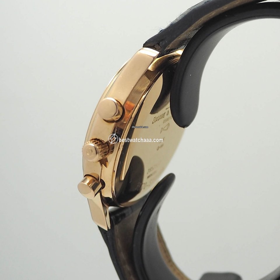 IMG_9081 Baume & Mercier Mens watch Unisex Manual winding Rose gold MVO45184 Replica 4