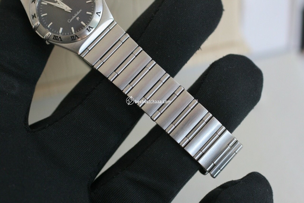 IMG_9081 Omega Constellation Quartz Womens watch Quartz Steel 1572.40 Replica 4