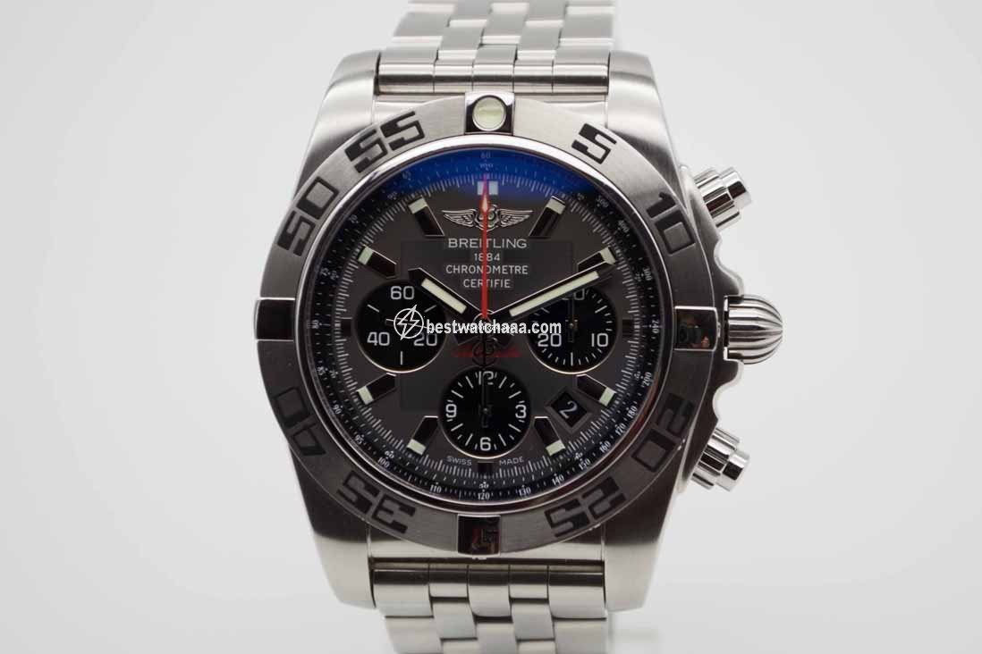 IMG_9081 Breitling Chronomat Mens watch Unisex Automatic Steel AB011610 BB08 Replica 4