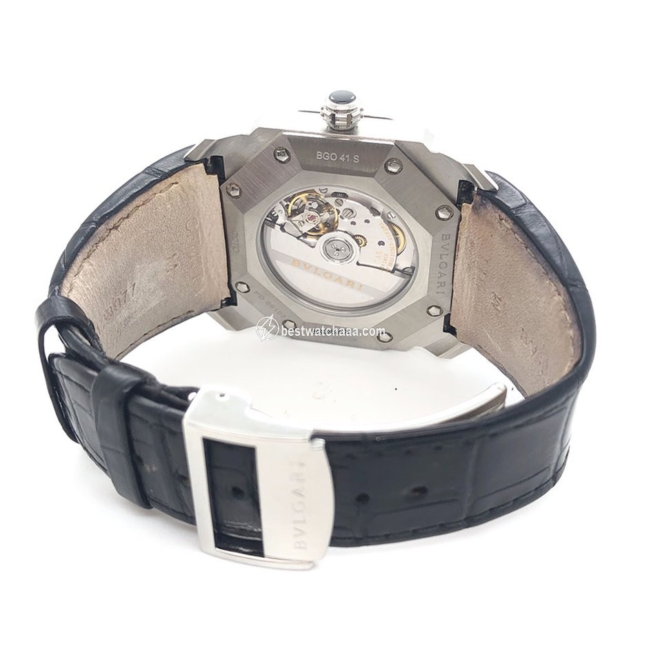 IMG_9081 Bulgari Octo Mens watch Unisex Automatic Steel BGO41BSLD Replica 4