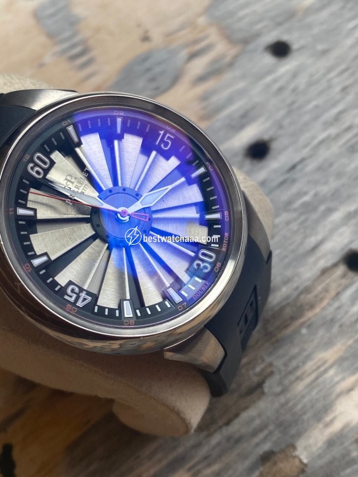 IMG_9081 Perrelet Turbine Mens watch Unisex Automatic Titanium A5006 1 Replica 4