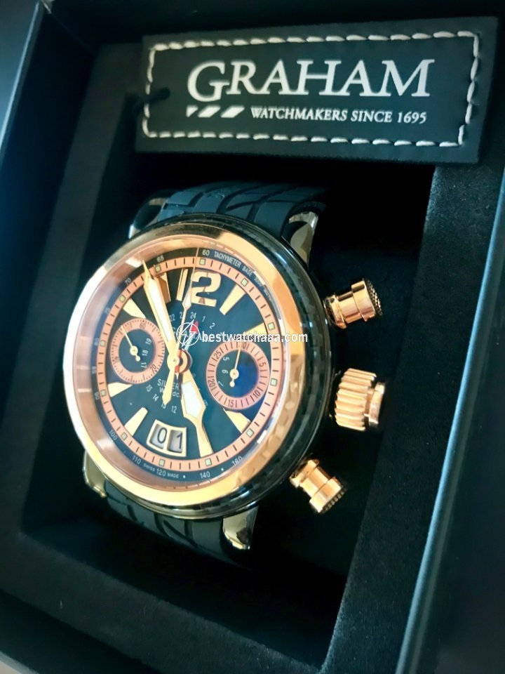 IMG_9081 Graham Silverstone Mens watch Unisex Automatic Gold Steel 2GSIUBR.B07A.K07B Replica 4