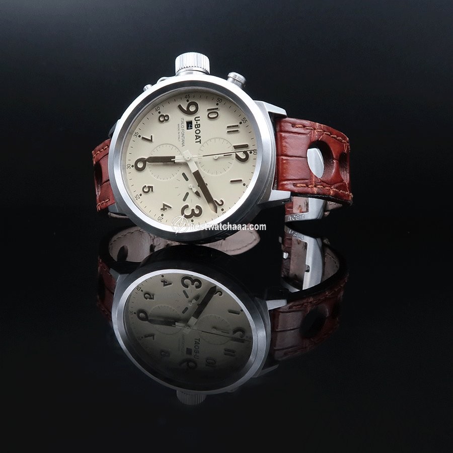 IMG_9081 U-Boat Flightdeck Mens watch Unisex Automatic Steel 6118 Replica 4