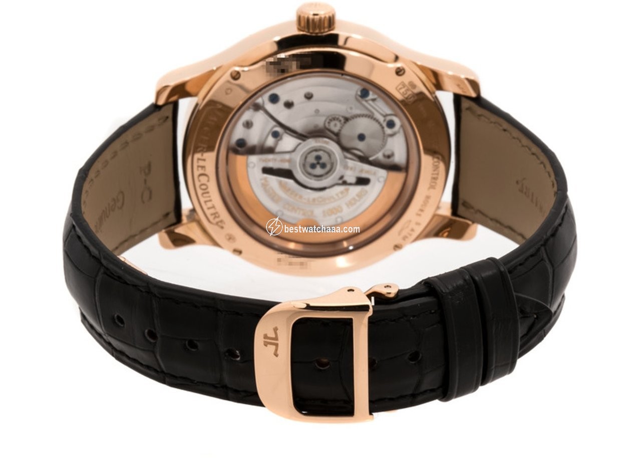 IMG_9081 Jaeger-LeCoultre Master Hometime Mens watch Unisex Automatic Rose gold Q1622420 . 162.24.20 Replica 4