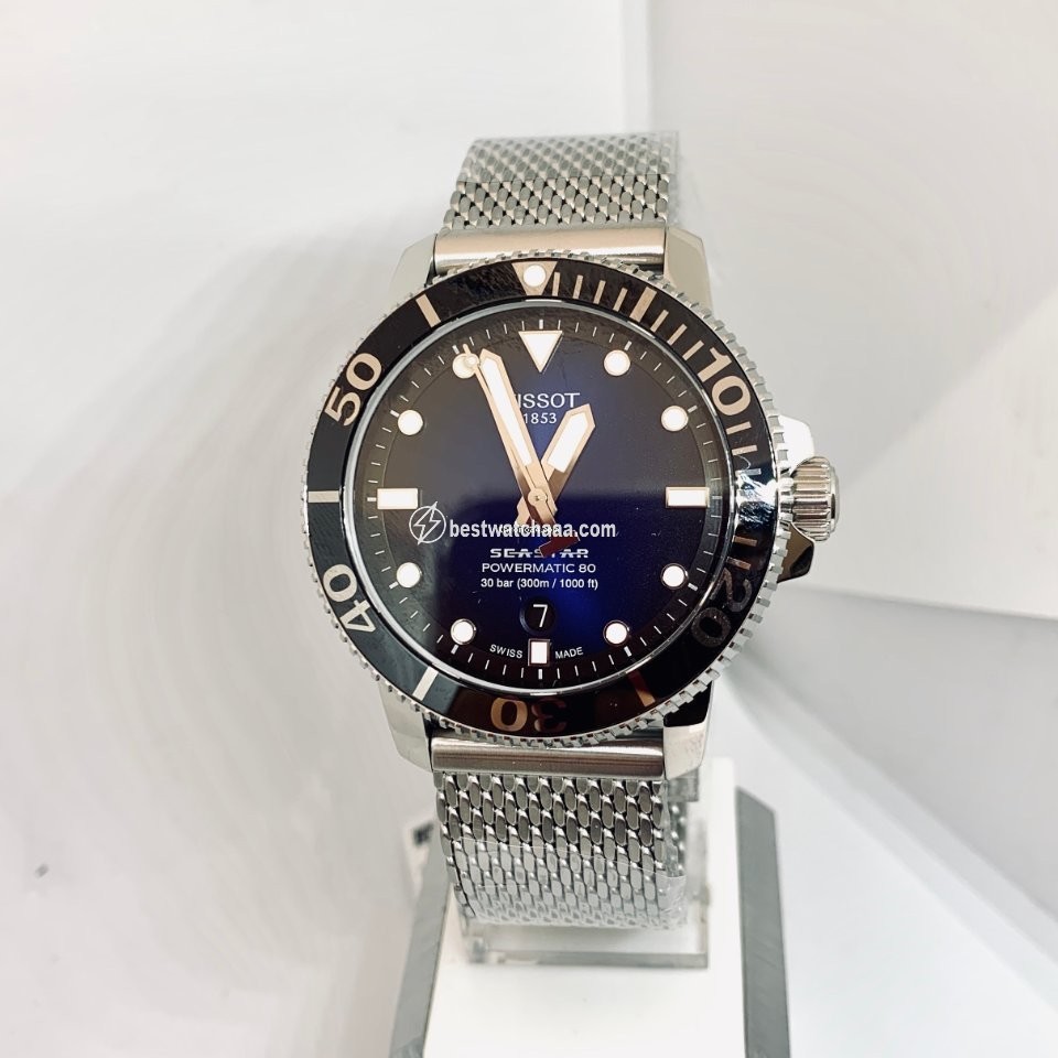 IMG_9081 Tissot Seastar 1000 Mens watch Unisex Automatic Steel T120.407.11.041.02 Replica 4
