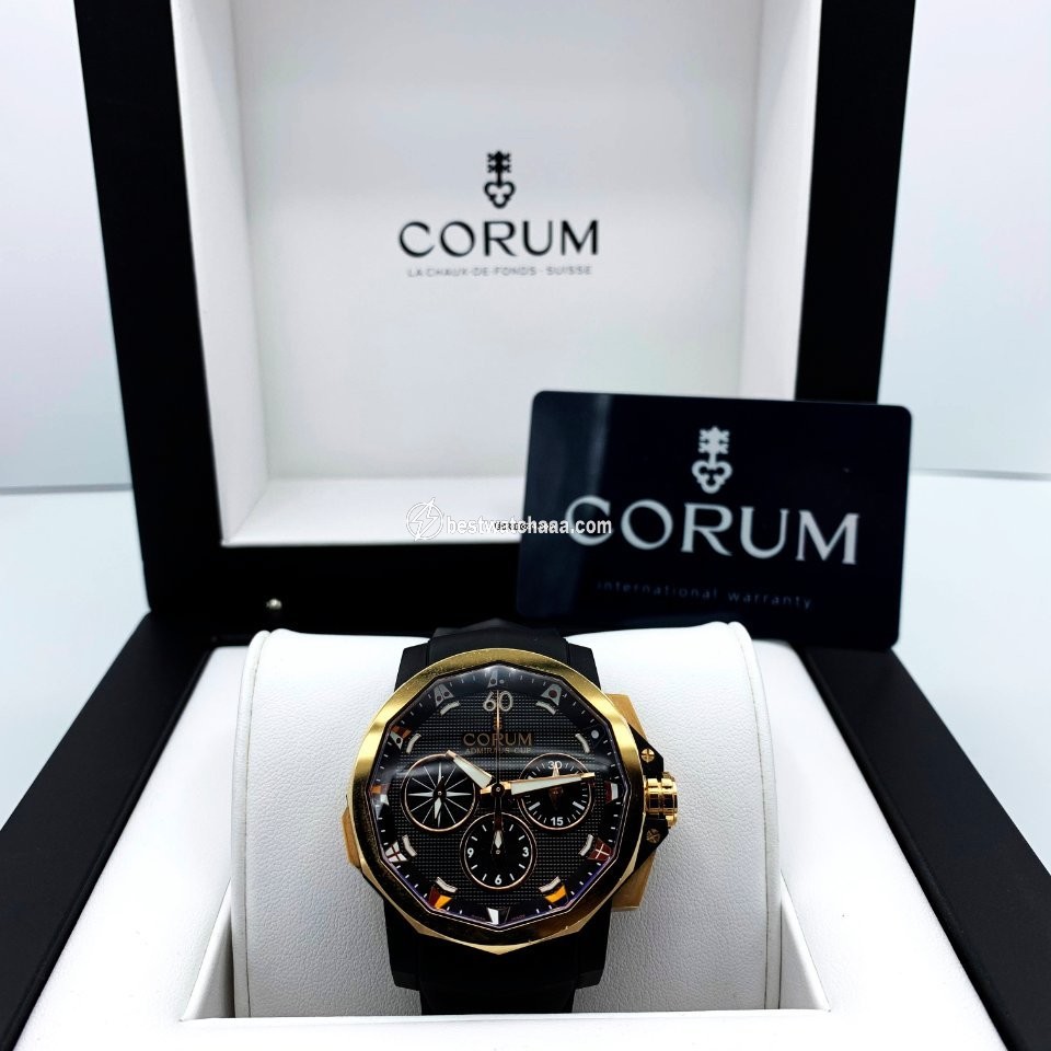 IMG_9081 Corum Admirals Cup Mens watch Unisex Automatic Rose gold 986.694.55.0371.CG12 Replica 4